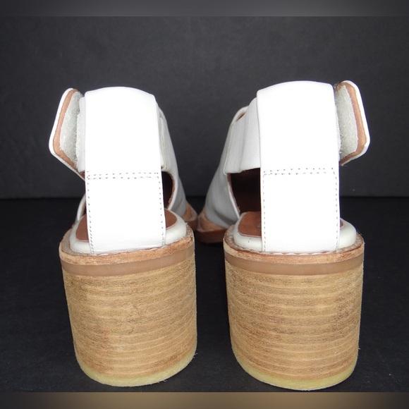 RARE Jeffrey Campbell Ibiza Hildalgo Slingback Heels Size 7 - Picture 7 of 9